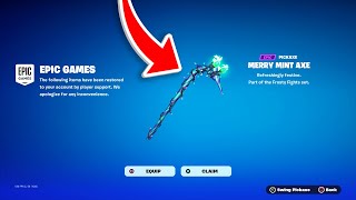 How To Get MINTY PICKAXE in Fortnite 2024 [upl. by Gaylor]