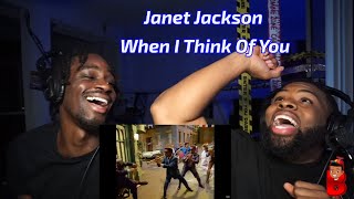 FIRST TIME reacting to Janet Jackson  When I Think Of You  BabantheKidd Official Music Video [upl. by Anilasor]