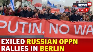 Alexey Navalnys Widow amp Russian Opposition Leaders Announce AntiWar Demonstration In Berlin  N18G [upl. by Bluhm]