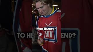 quotI sent Demidovs girlfriend my Habs Demidov jerseyquot 😭 [upl. by Maunsell]