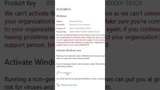 How to activate windows for free  activate windows for freesolve windows activation  shorts [upl. by Aicella991]