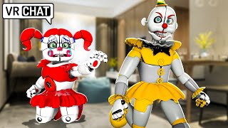 Ennard ABANDONS Circus Baby in VRChat [upl. by Nirtak]