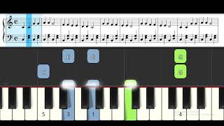 Twinkle Twinkle Little Star  Piano Tutorial [upl. by Eural]