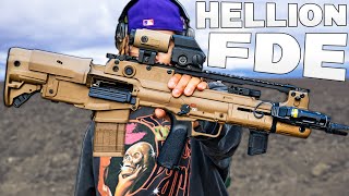 The BRAND NEW Springfield Armory HELLION in FDE [upl. by Anerbas]