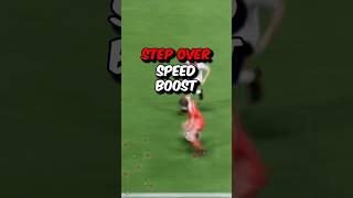 How to step over speed boost in EA FC 24 eafc24 shorts eafc fc24 tutorial [upl. by Nodyl635]