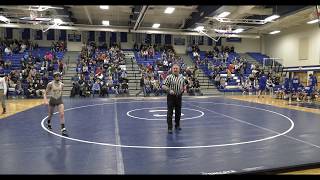 Wrestling Connellsville vs Thomas Jefferson CAHS Announcements [upl. by Ezequiel]