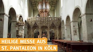 Heilige Messe live aus St Pantaleon in Köln  21102024 [upl. by Amando]