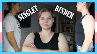 FtM  TransMissie Singlet Binder REVIEW [upl. by Langer640]