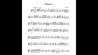 Piano Accompany Minuet 3  Suzuki Violin Book 1 80 Tempo [upl. by Lorelle]