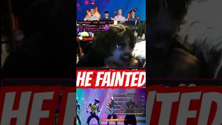 Streamer Faints While Playing Buddy Holly 💀 fainted fortnite [upl. by Lladnik]