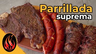 Parrillada suprema quotcarne  machitos y complementosquot [upl. by Eirised]