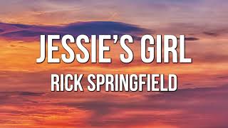 Rick Springfield  Jessies Girl Lyrics [upl. by Celin950]