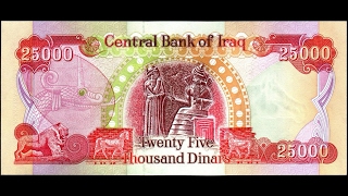 HISTORY OF IRAQI DINAR EXCHANGE RATE Symbol IQD [upl. by Lenee274]