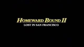 Homeward Bound 2 Lost In San Francisco commercial 1996 [upl. by Meg74]