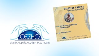 Palestra Pública ao vivo Centro Cristão Espírita Zico Horta 30102024 [upl. by Acined]