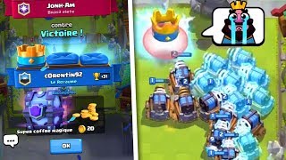 Clash Royale MEILLEUR DECK ZAPPY ARENE 7 8 9 10 11 [upl. by Nivloc]