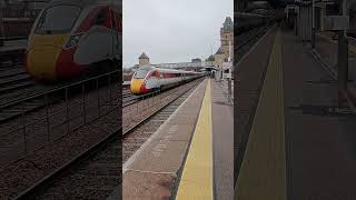 LNER800105 PASSING THROUGH LINCOLN19 10 24NEIL HAYTON RAILWAY MEMORIES railway train [upl. by Grider]