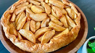 Cette tarte aux pommes soufflée caramélisée ne nécessite que 4 ingrédients et elle est trop bonne [upl. by Parks]