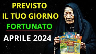 Baba Vanga Previsto il TUO giorno FORTUNATO ad Aprile 2024 [upl. by Naicad441]