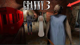 GRANNY CHAPTER 3 TRAIN ESCAPE 🤯 FULL GAMEPLAY 3 [upl. by Vokaay682]