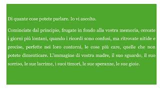 Regalatemi un ricordo testo di Carlo Manzoni letto da Islam Fawzi [upl. by Keith]