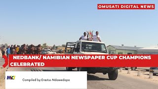 The NedbankNamibia Newspaper Champions Celebrated at home [upl. by Noraj]