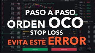 Como usar las ORDENES OCO❓Tutorial Paso a Paso FACIL y RAPIDO  BINANCE TRADING [upl. by Sara-Ann]