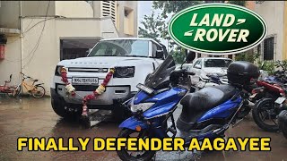 Finally Land Rover Defender Aagayee  Congratulations  landrover defender vlog dreamcar [upl. by Gorga]