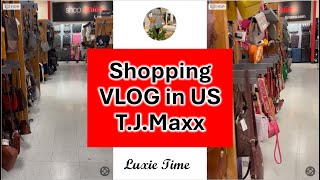 Shopping VLOG in US TJ Maxx [upl. by Ajroj926]