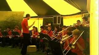 Clitheroe Royal Grammar School Swing Band in our Big Top at Pound Day [upl. by Etnahsal223]