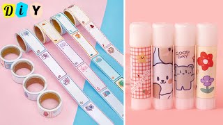 🌷How to make Stationery  DIY cute stationery  Handmade stationery  School hacks [upl. by Windzer]