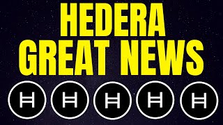 HEDERA GREAT NEWS THIS IS AMAZING  Hedera HBAR Price Prediction [upl. by Sarah5]