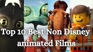 My Top 10 non Disney animated films [upl. by Anatnahs]