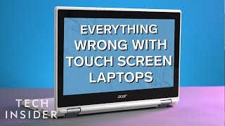 Everything Wrong With Touch Screen Laptops  Untangled [upl. by Javler]