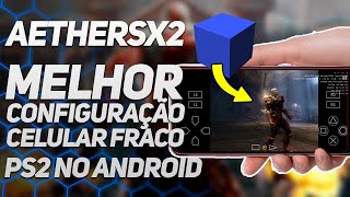 MELHOR CONFIGURAÇÃO AETHERSX2  GOD OF WAR 2 EM CELULAR FRACO  SNAPDRAGON 662 [upl. by Etennaej]