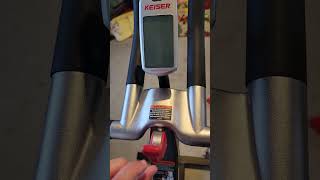 Fixing the resistance lever on Keiser M3 indoor spinning bicycle [upl. by Eirrehc]