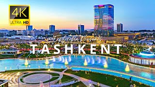 Tashkent City Uzbekistan 🇺🇿 in 4K ULTRA HD 60FPS Video by Drone [upl. by Ibok]