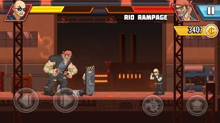 Fist of Rage 2D Battle Platformer  Gameplay Walkthrough Android part 1  Mission 1 [upl. by Peony291]