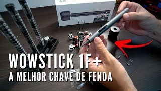 Review Wowstick 1F  A melhor chave de fenda  Banggood [upl. by Ennayrb]