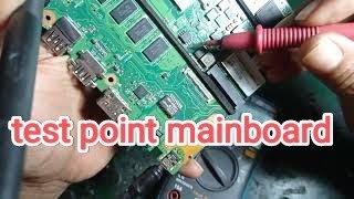 test point mainboard asus E402M  board code E402MA rev 20 vlog19 [upl. by Edac]