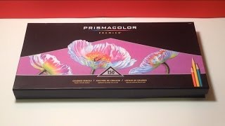 Prismacolor premier 150 set unboxing [upl. by Faubert]