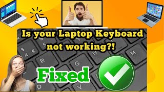 Fix Some Keys Not Working on Laptop Keyboard  Keyboard Not Working on Windows 10 Solved [upl. by Ecneret953]