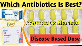 Azomax vs KlaricidAntibiotics resistantwhich Antibiotics is best [upl. by Maunsell]