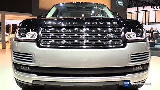 2016 Range Rover SVAutobiography  Exterior and Interior Walkaround  2016 New York Auto Show [upl. by Eelhsa371]