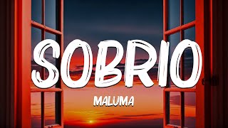 Sobrio LetraLyrics  Maluma Bad Bunny Sebastián Yatra Myke TowersMix Letra by Missouri [upl. by Orr]