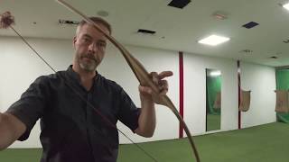 Bow Review Longbow Tyrfing by Sarmat Archery [upl. by Llesirg150]