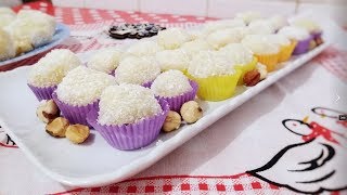 Rafaelo kuglice  Raffaello Coconut Balls Recipe [upl. by Elleret677]