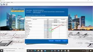 BUILDING PERMIT Autoplan Marking For Residential Building [upl. by Repard]