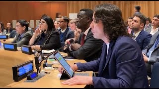 ECOSOC Youth Forum 2019 ║ Max Trejo [upl. by Weber]