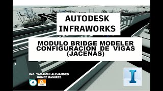 Autodesk InfraWorks 2022 Modulo bridge Modeler [upl. by Weywadt]